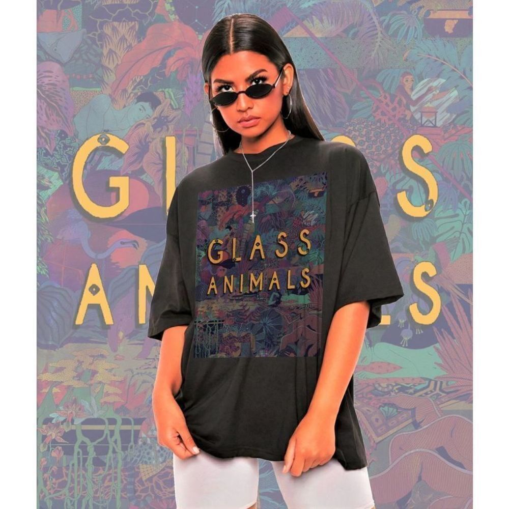 Retro Glass Animals Graphic Tee Dave Bayley Fan Music Shirt Unisex Tee Style